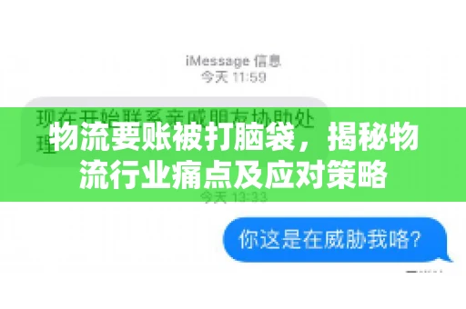 物流要账被打脑袋，揭秘物流行业痛点及应对策略